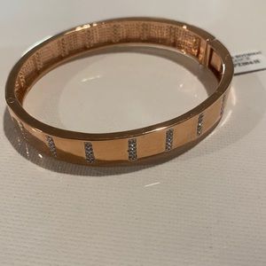 Freida Rothman Rose Gold Bangle